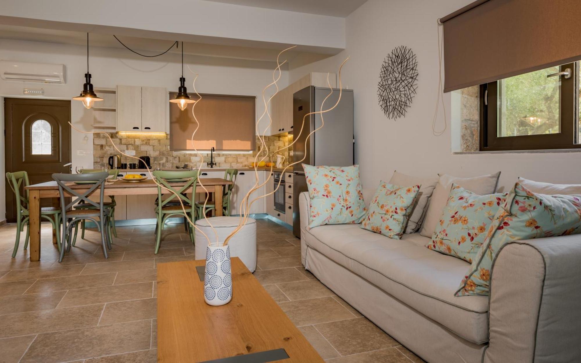 Astarte Villas - Petra Elia Private Villa With Pool Plános Екстериор снимка