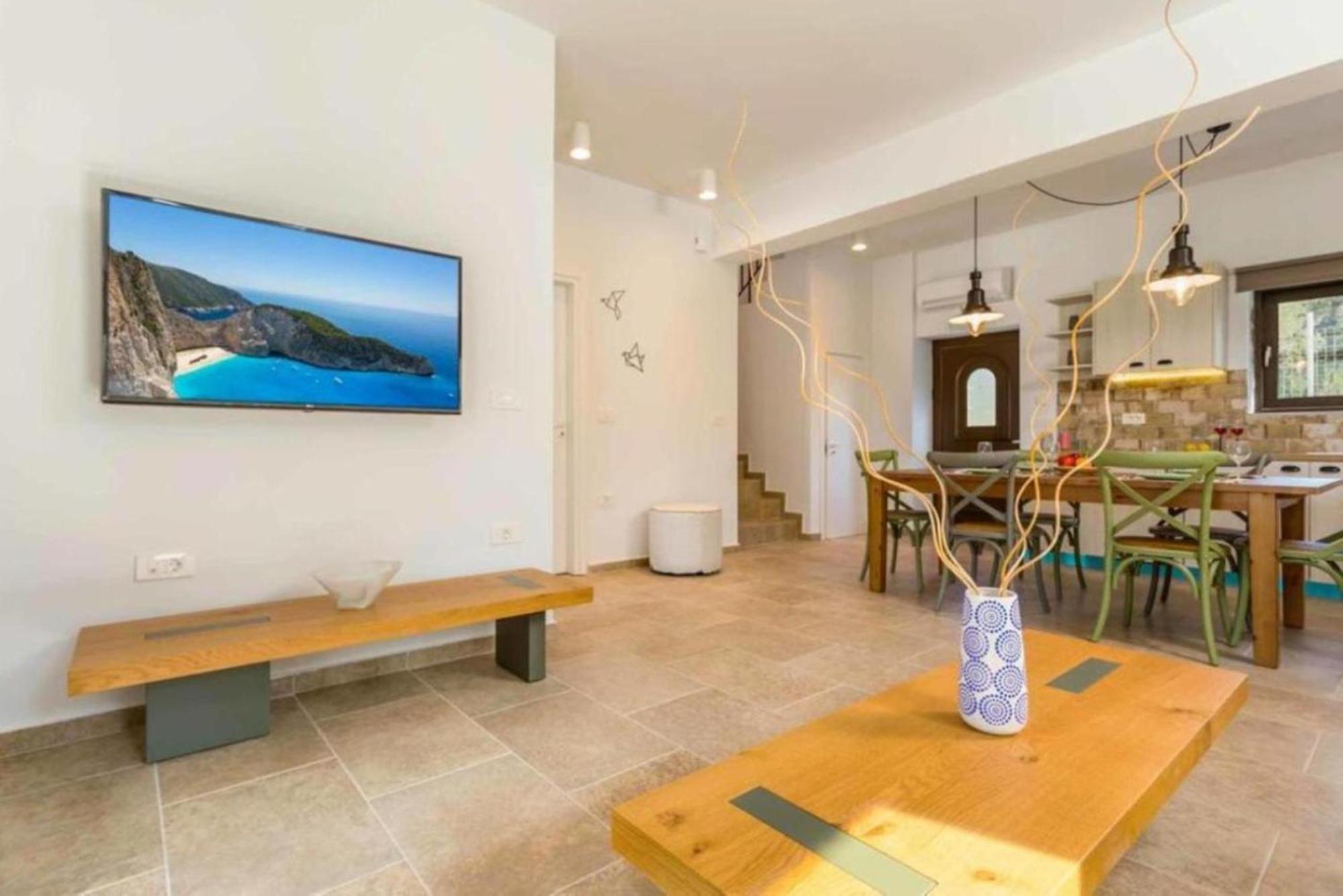 Astarte Villas - Petra Elia Private Villa With Pool Plános Екстериор снимка