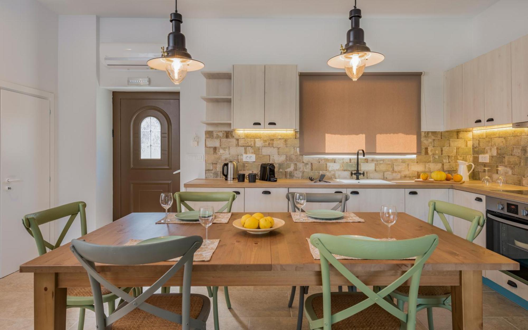 Astarte Villas - Petra Elia Private Villa With Pool Plános Екстериор снимка