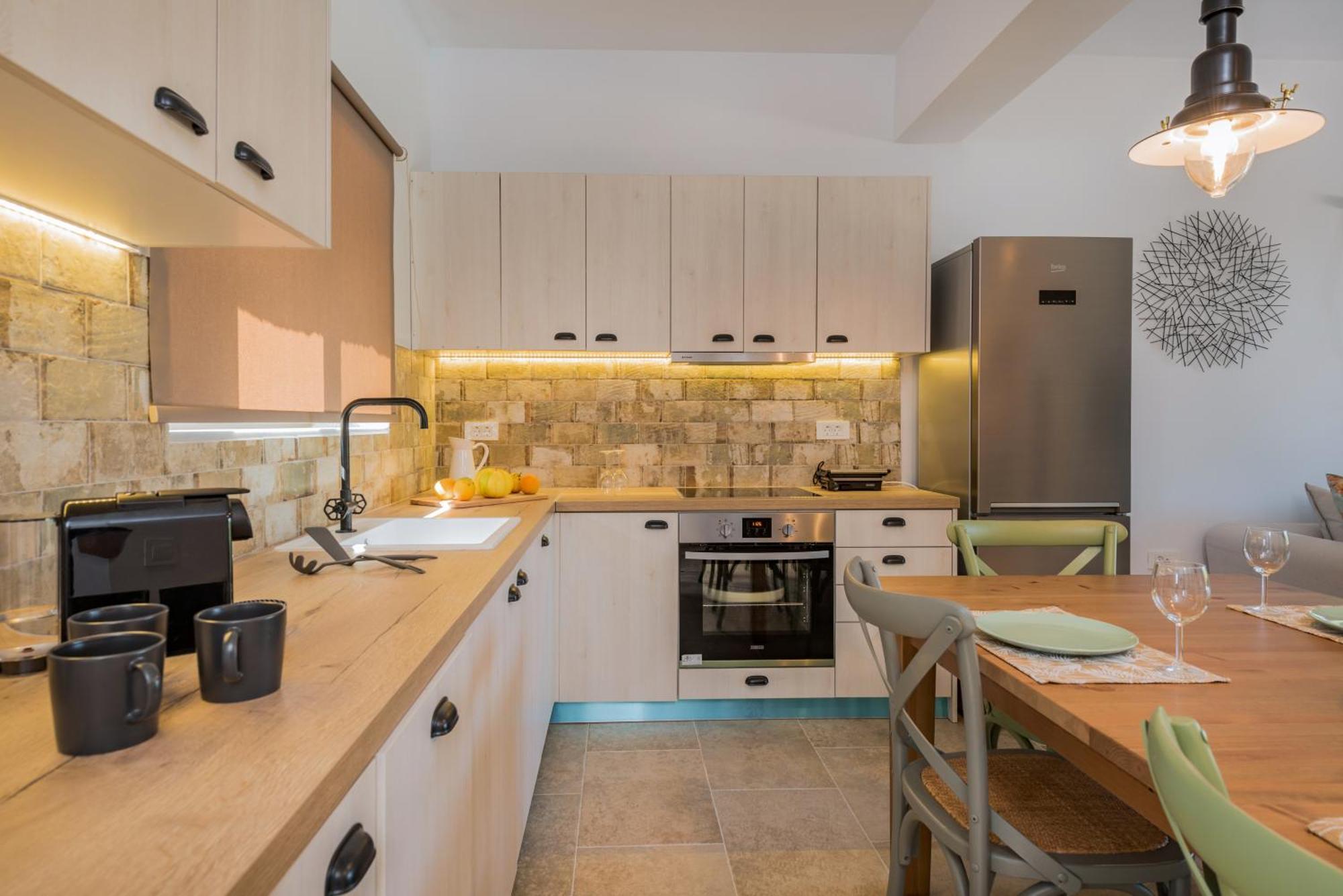 Astarte Villas - Petra Elia Private Villa With Pool Plános Екстериор снимка