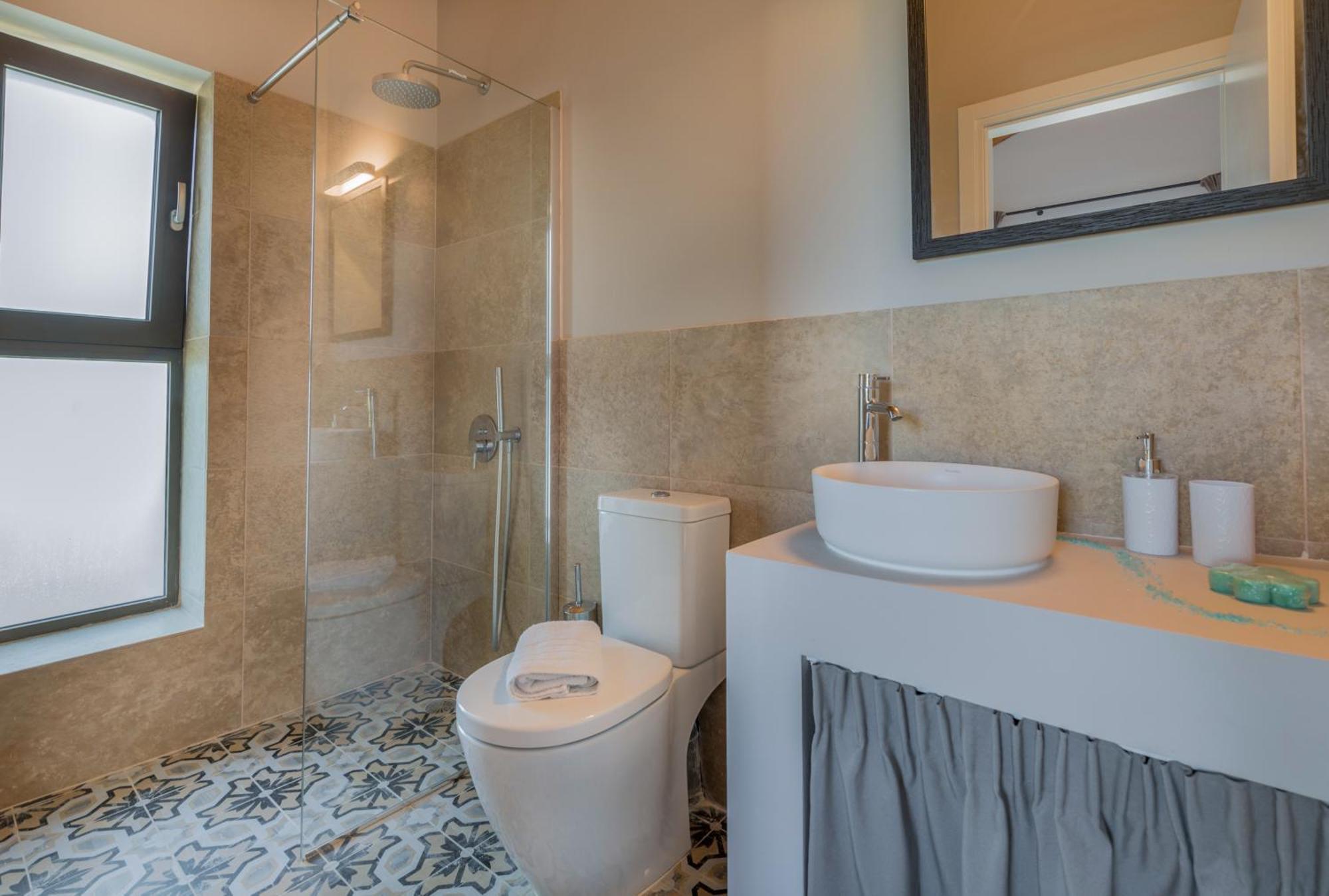 Astarte Villas - Petra Elia Private Villa With Pool Plános Екстериор снимка